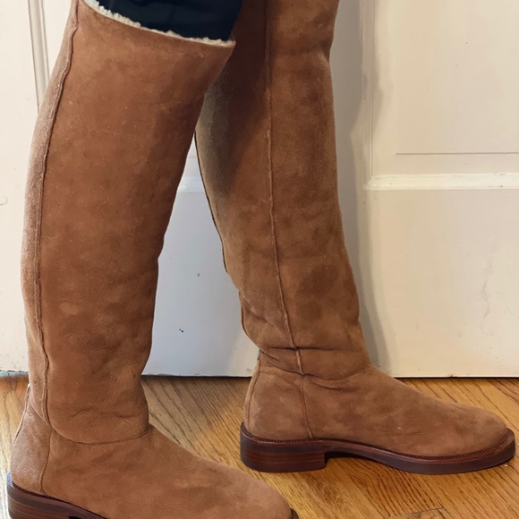 Coach Tan Women’s over the knee boots - Picture 1 of 10